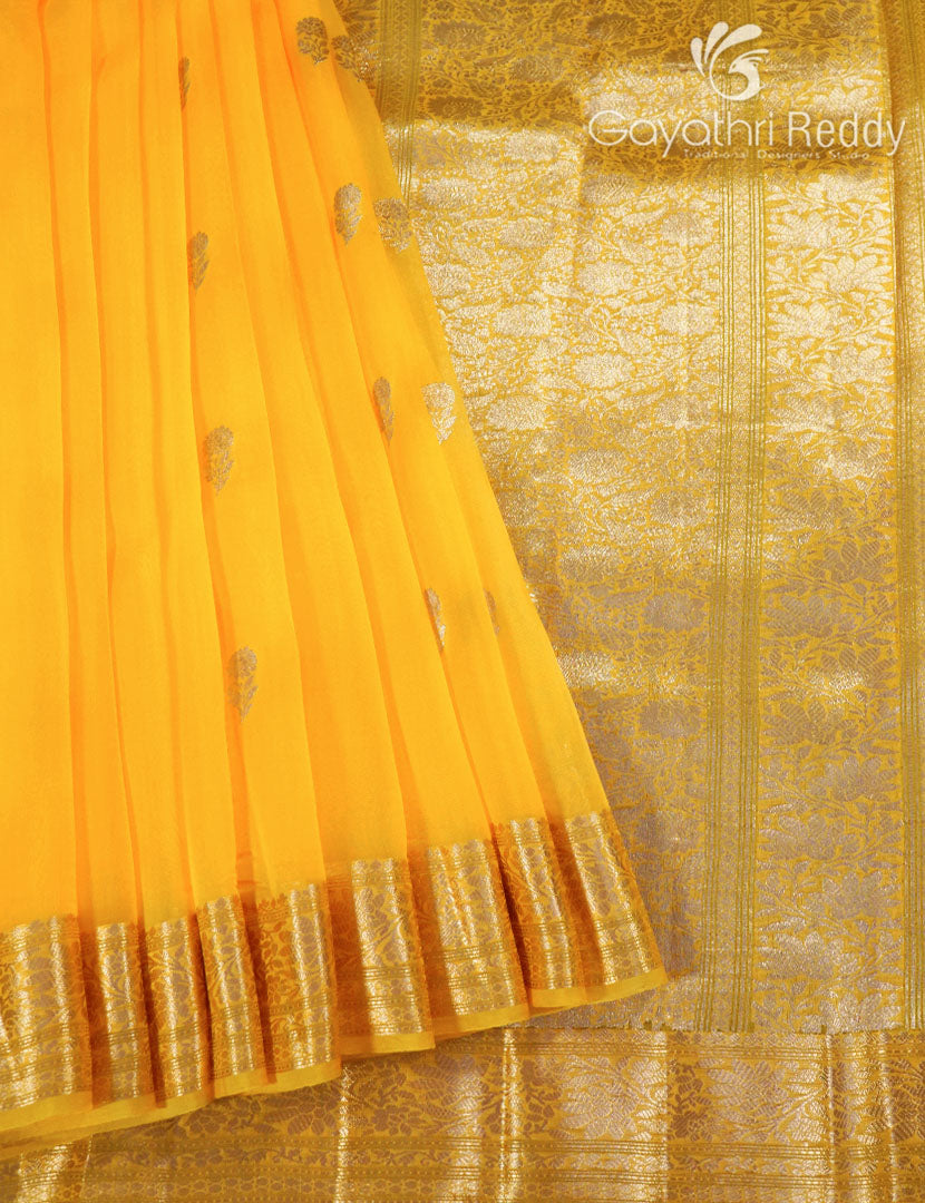 PURE BANARAS KORA SILK-BKS143