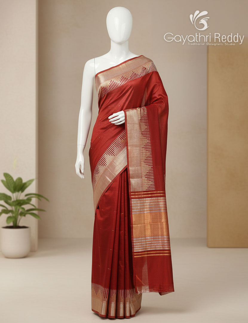 PURE KHADI PATTU SAREE-KHP1244