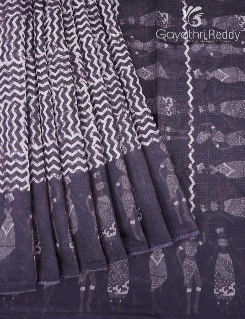 CHANDERI SILK SAREE-CPS1131