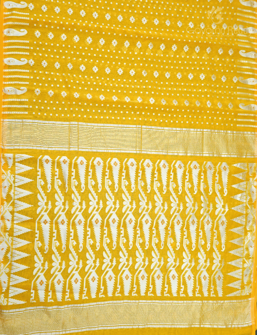 JAMDANI COTTON(WITHOUT BLOUSE)-JMC457