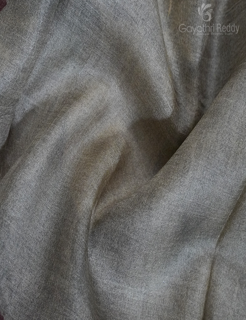 PURE DESI TUSSAR ORGANIC PRINTED-TS1141