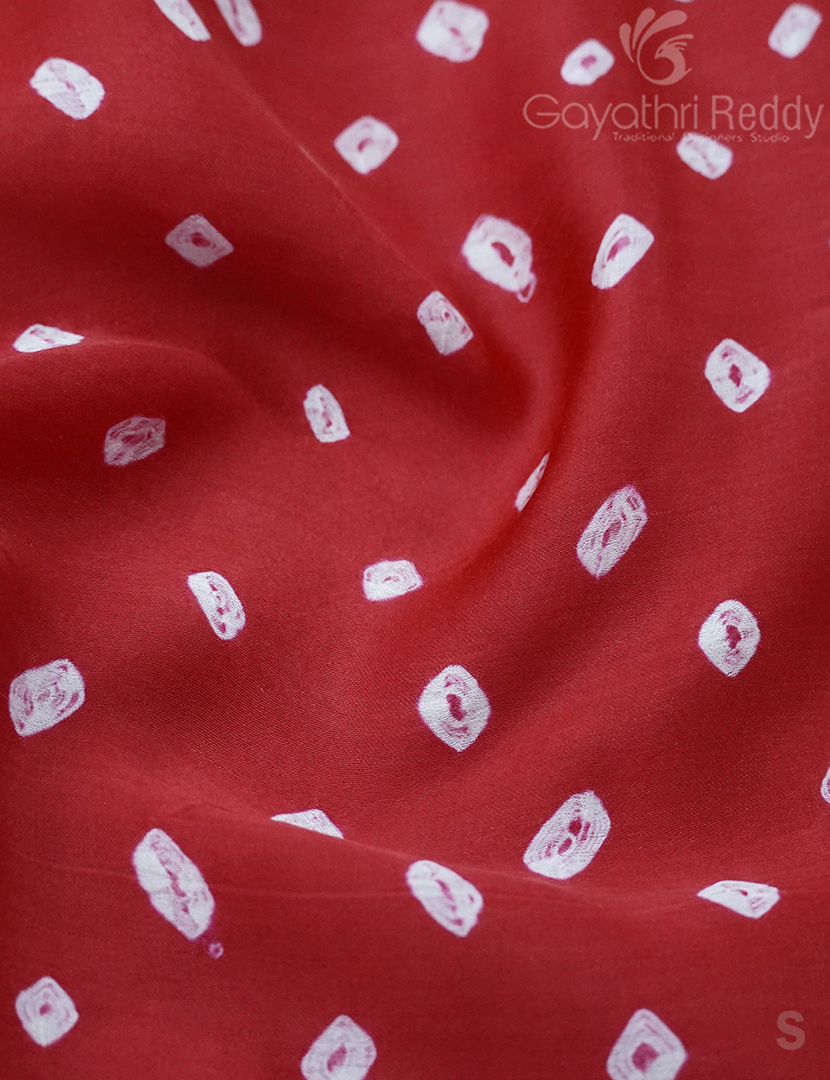 PURE GAJJI SILK BANDHANI-PGB5
