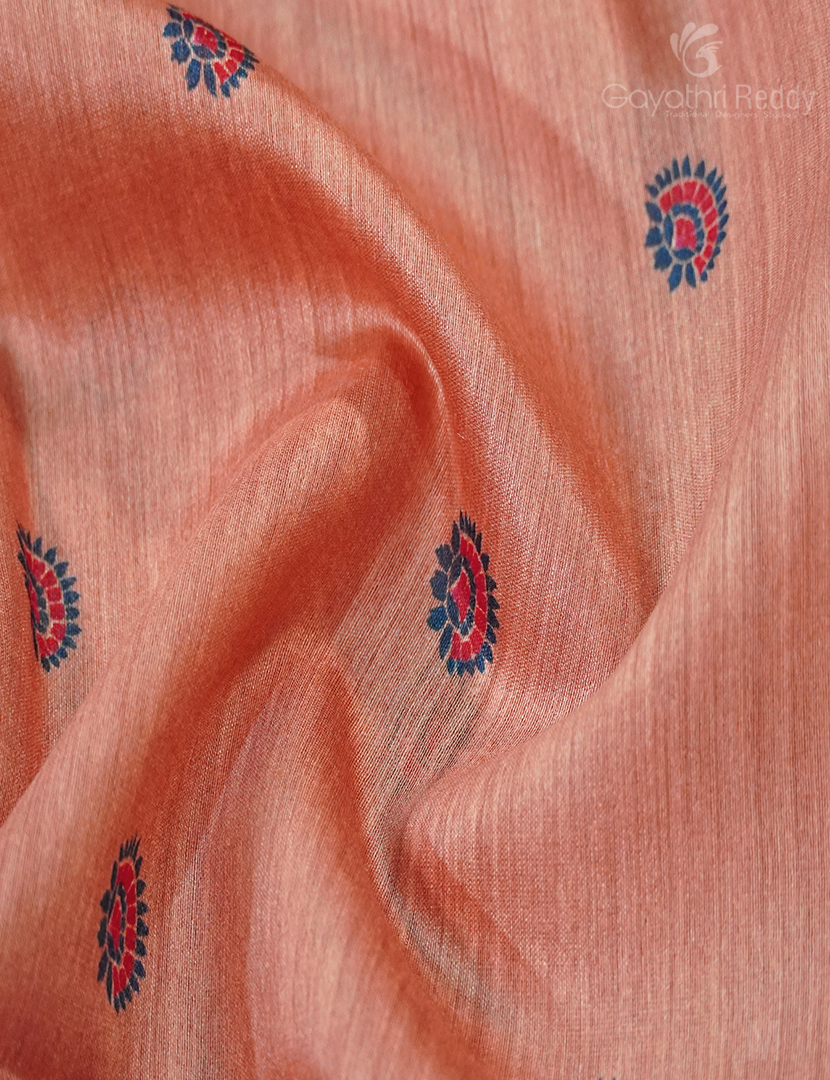 PURE DESI TUSSAR SILK-TS1330