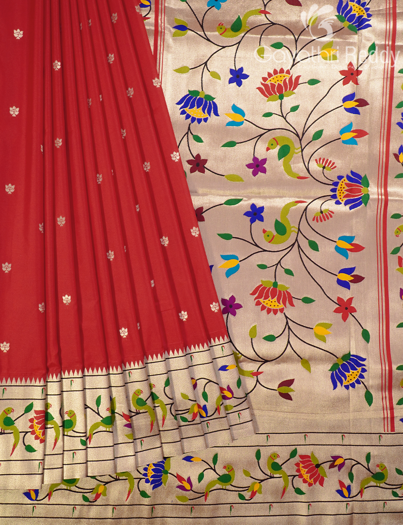 SEMI PAITHANI SAREE-SPS103