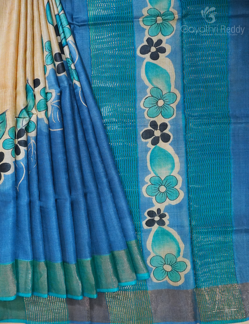 PURE DESI TUSSAR SILK-TS1289