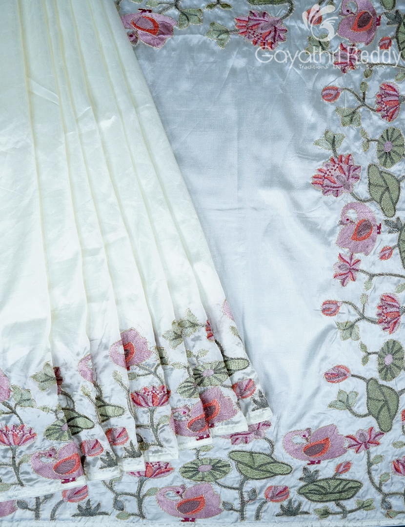 SEMI DUPION SILK WORK-SDSW15