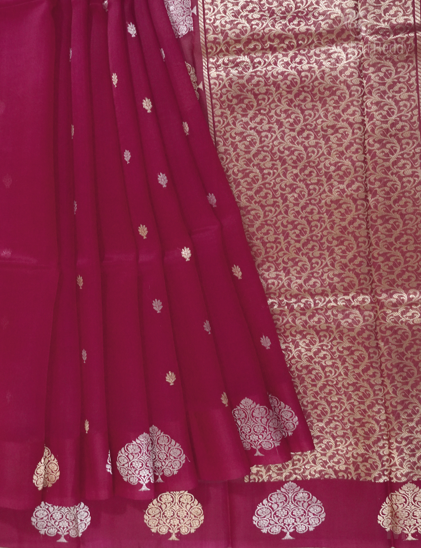 PURE BANARAS ORGANZA SILK-BO311