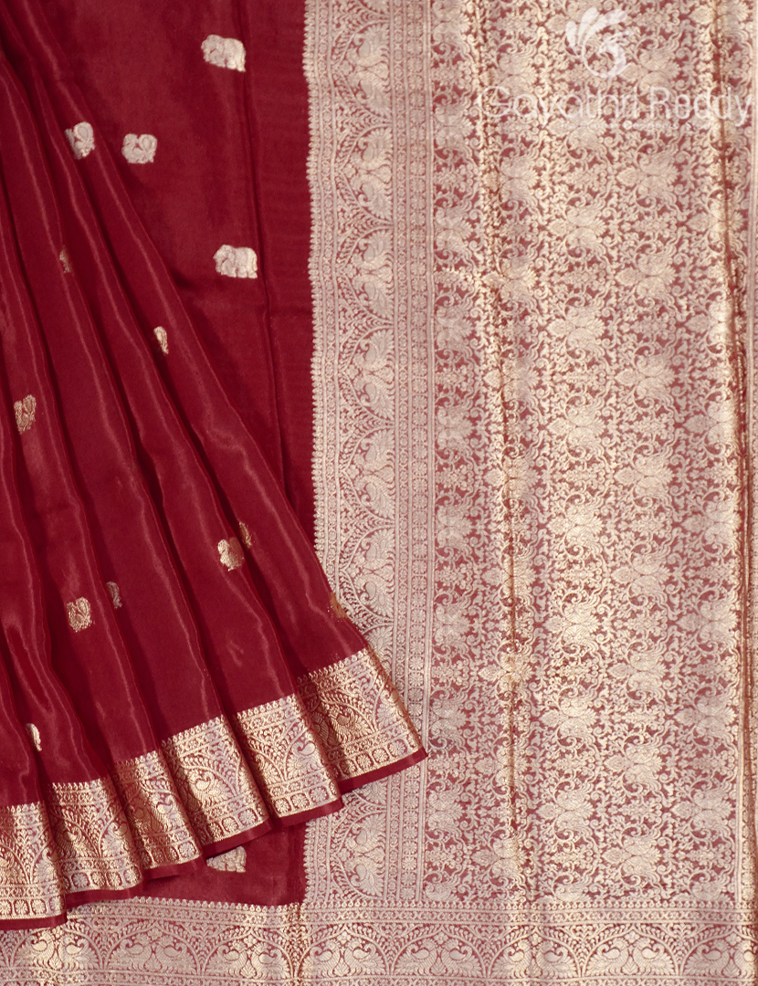 BANARAS CHIFFON SAREE-BCH15