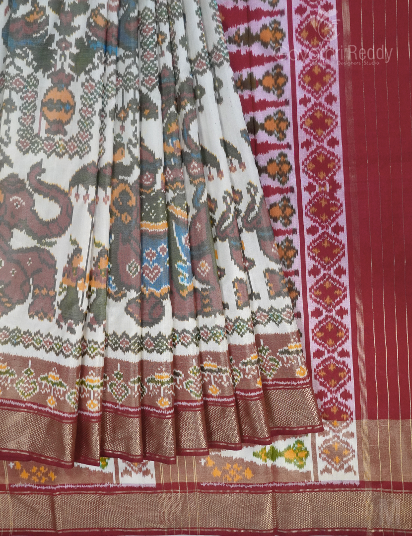 PURE IKKAT PATTU-IP619