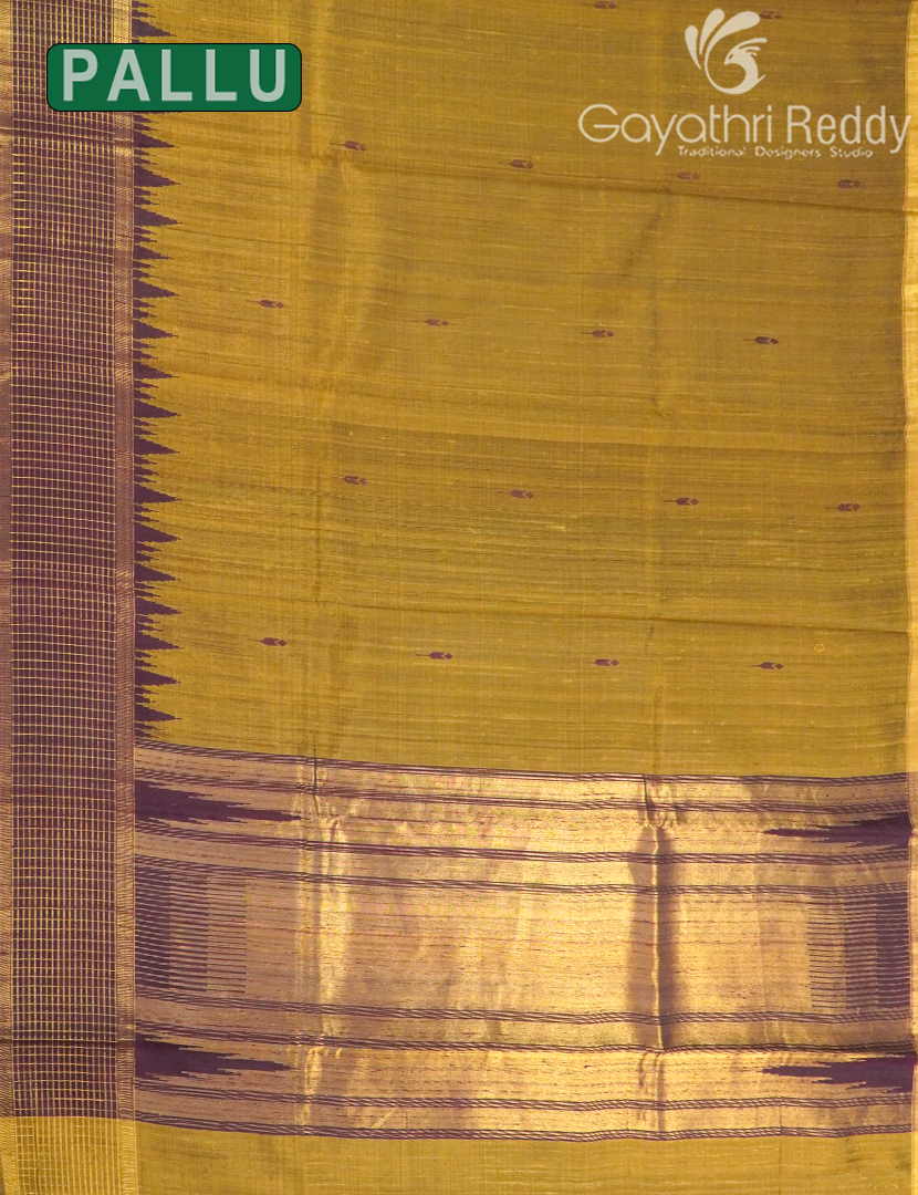 PURE KHADI PATTU SAREE-KHP1402