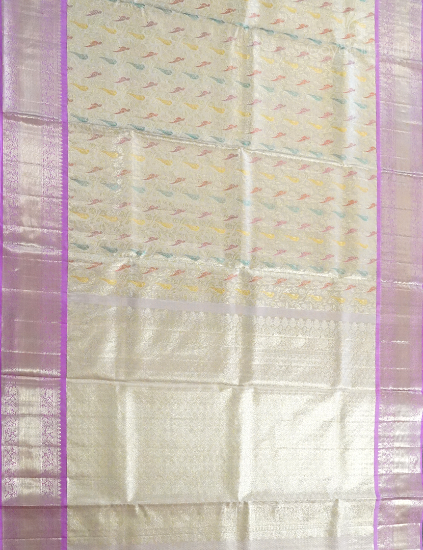 PURE KANCHI PATTU TISSUE SAREE-KP7525