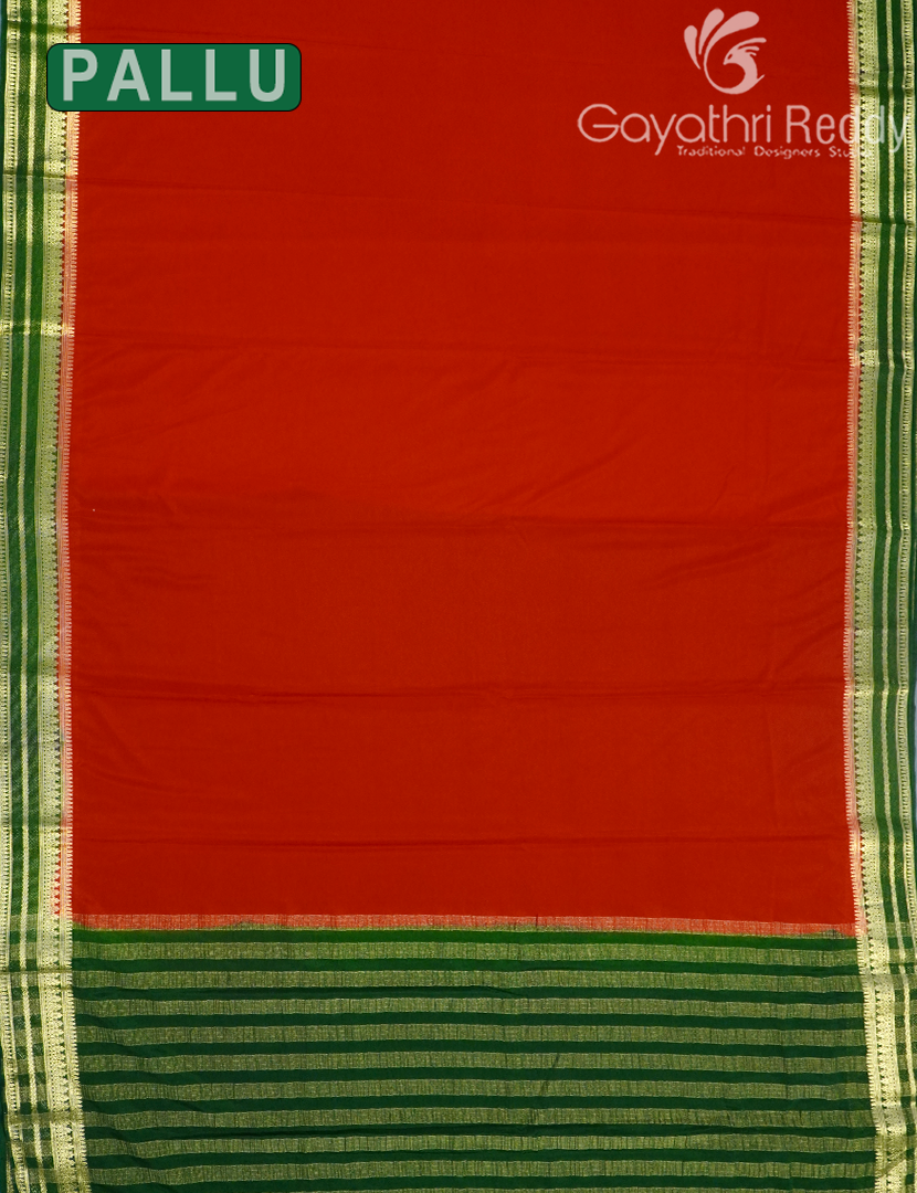 SEMI MYSORE CRAPE SAREE-SMC322