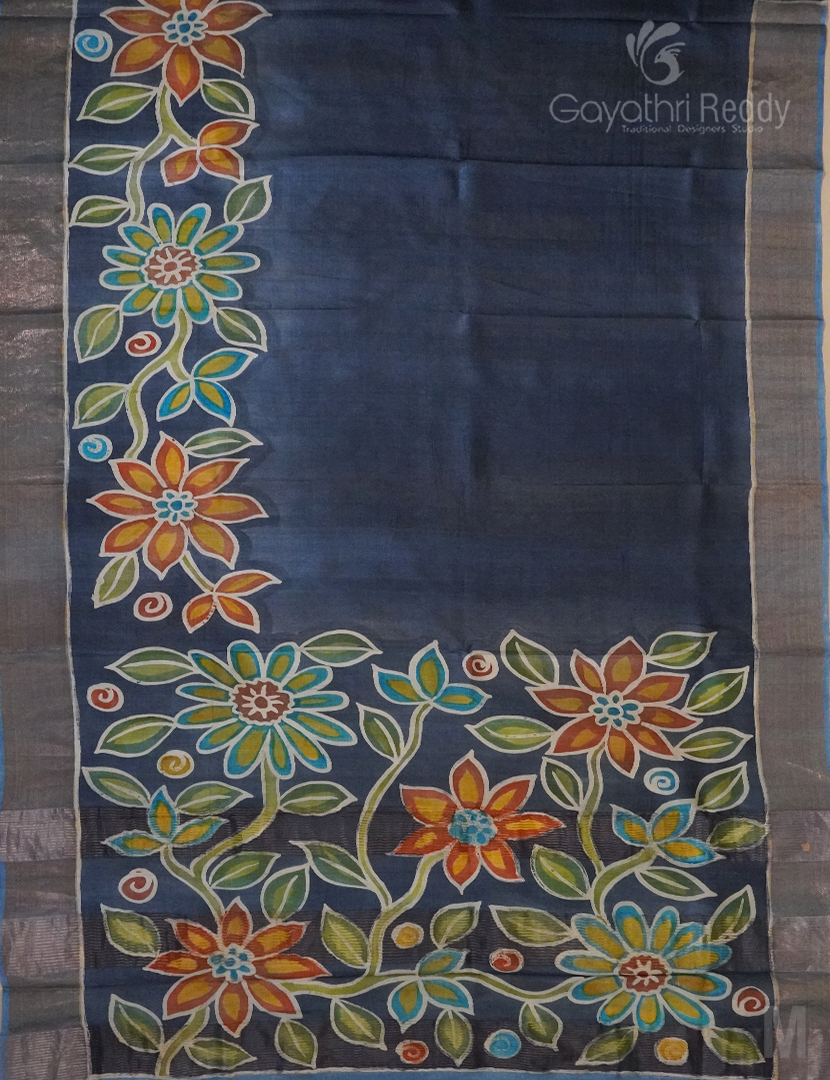 PURE DESI TUSSAR SILK-TS1115