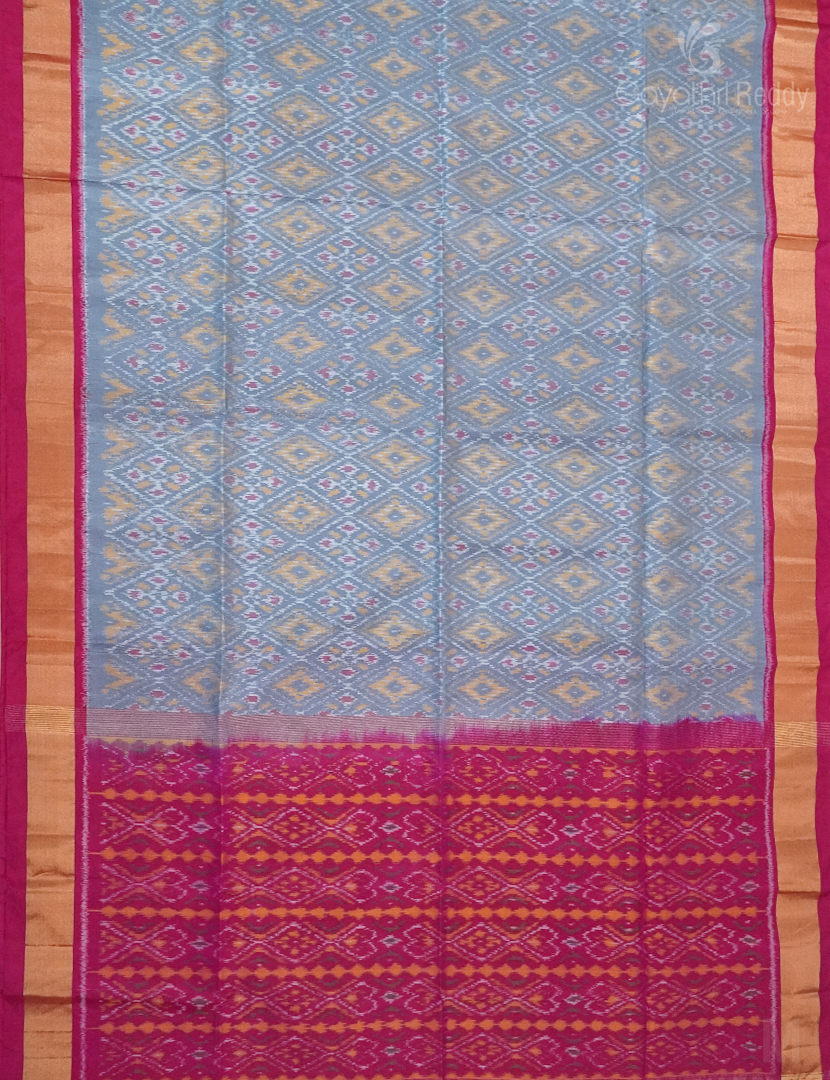 PURE KANCHI IKKAT PATTU-IP652
