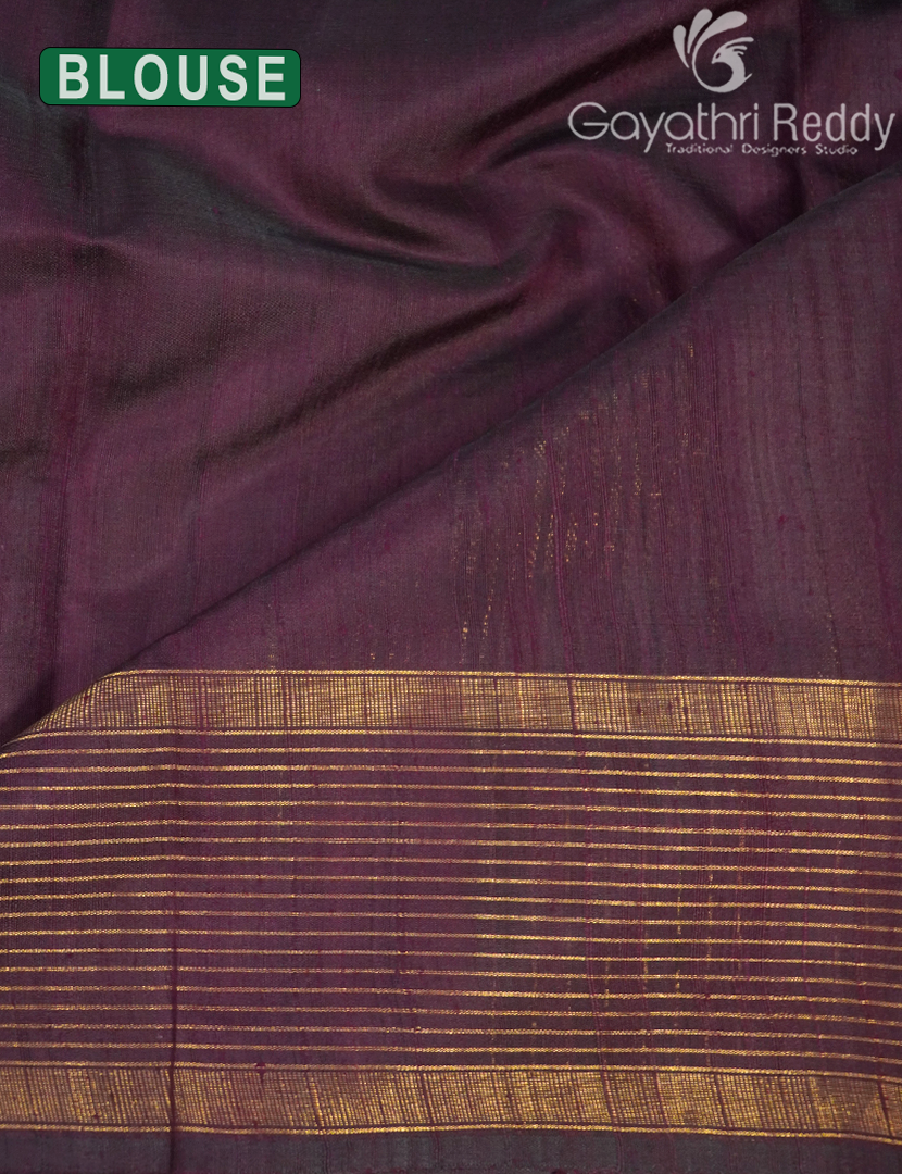 PURE KHADI PATTU SAREE-KHP1402