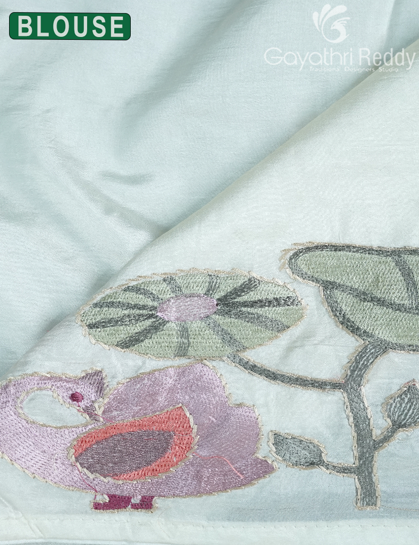 SEMI DUPION SILK WORK-SDSW15