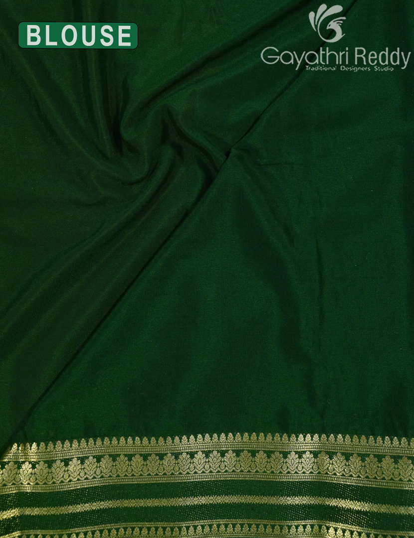 SEMI MYSORE CREPE SAREE-SMC322