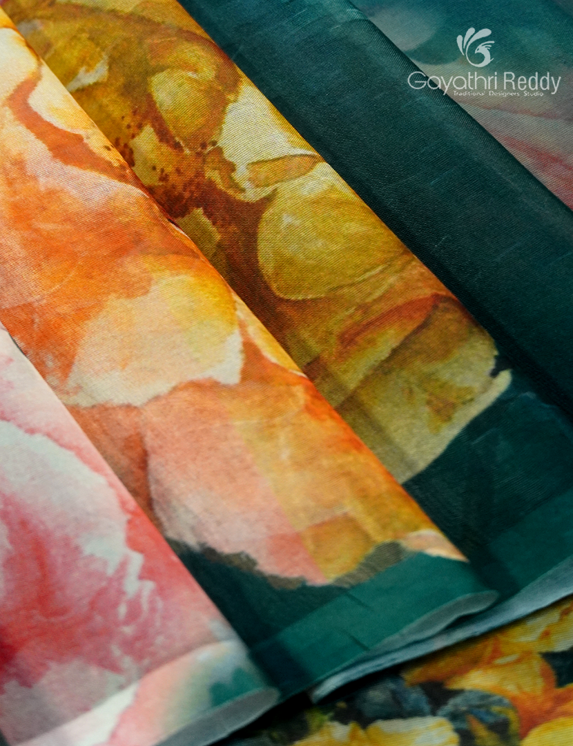 ORGANZA SAREES-OS14