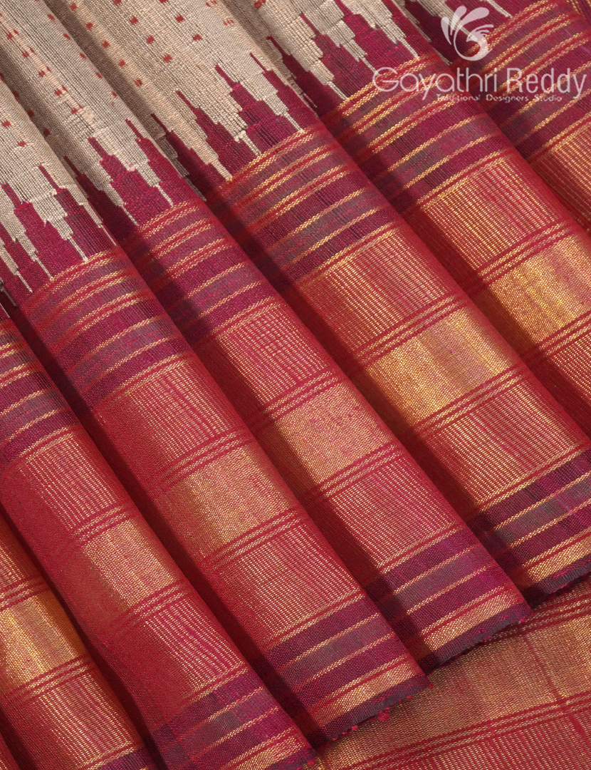 PURE KHADI PATTU SAREE-KHP1367
