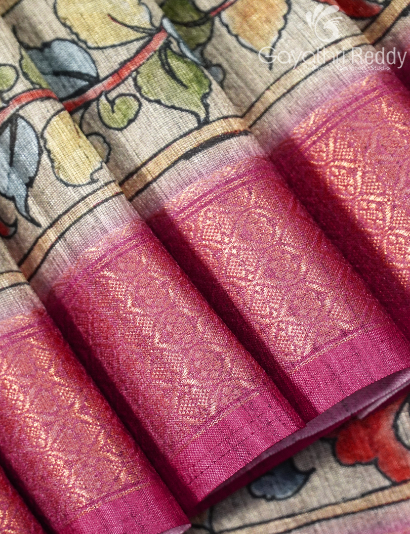 SEMI TUSSAR SAREE-ST1170