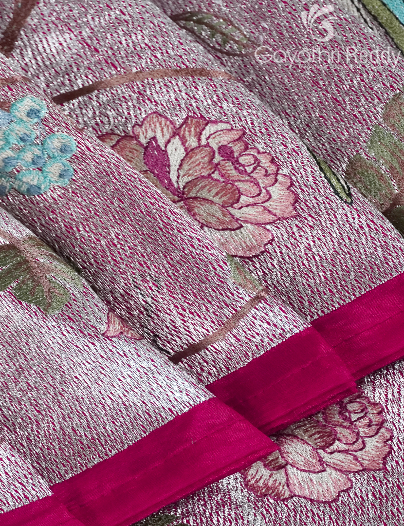 DUPION SILK SAREE-DSS44