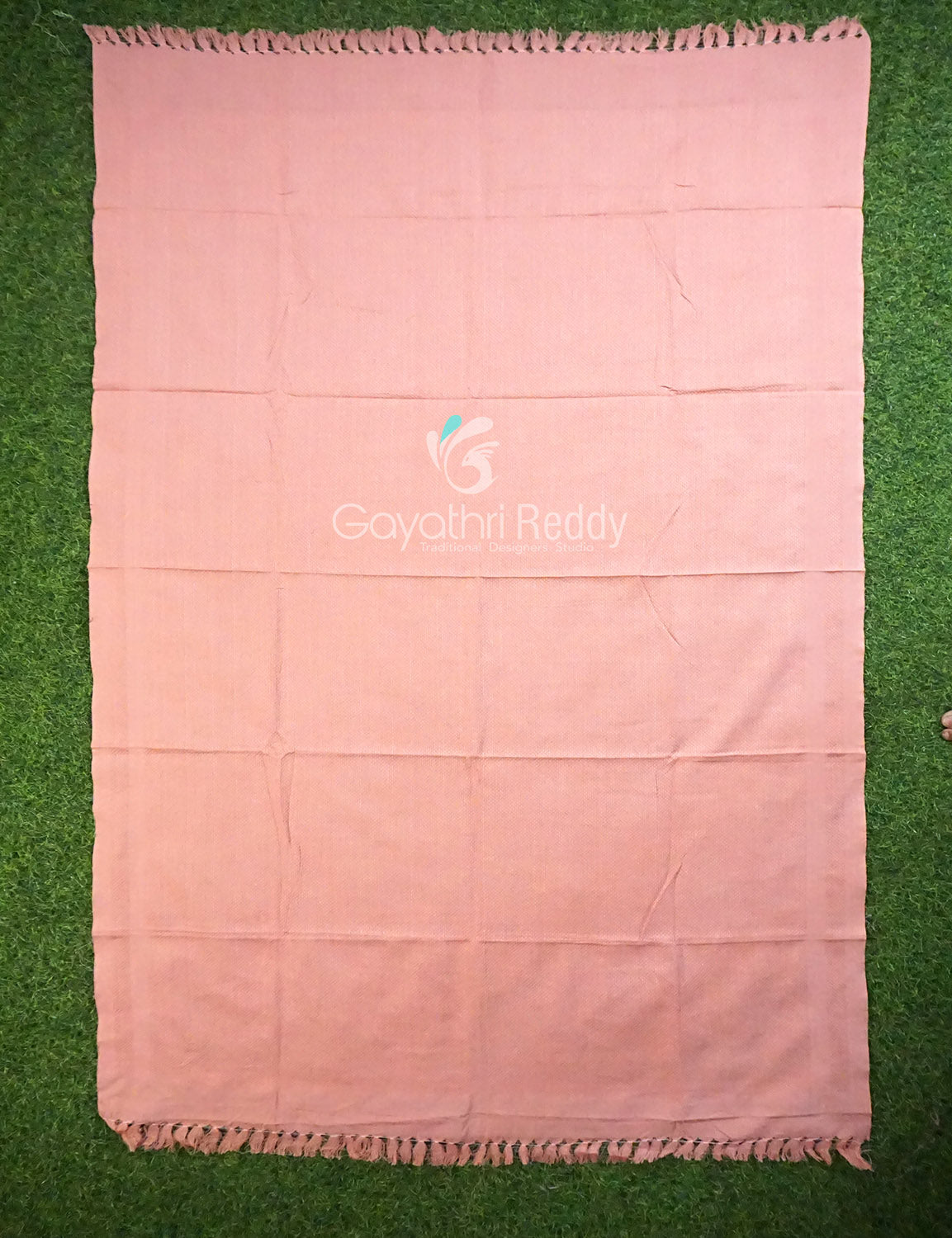 COTTON TOWELS-BCT21 (SET OF 5 TOWELS PEACH COLOUR)