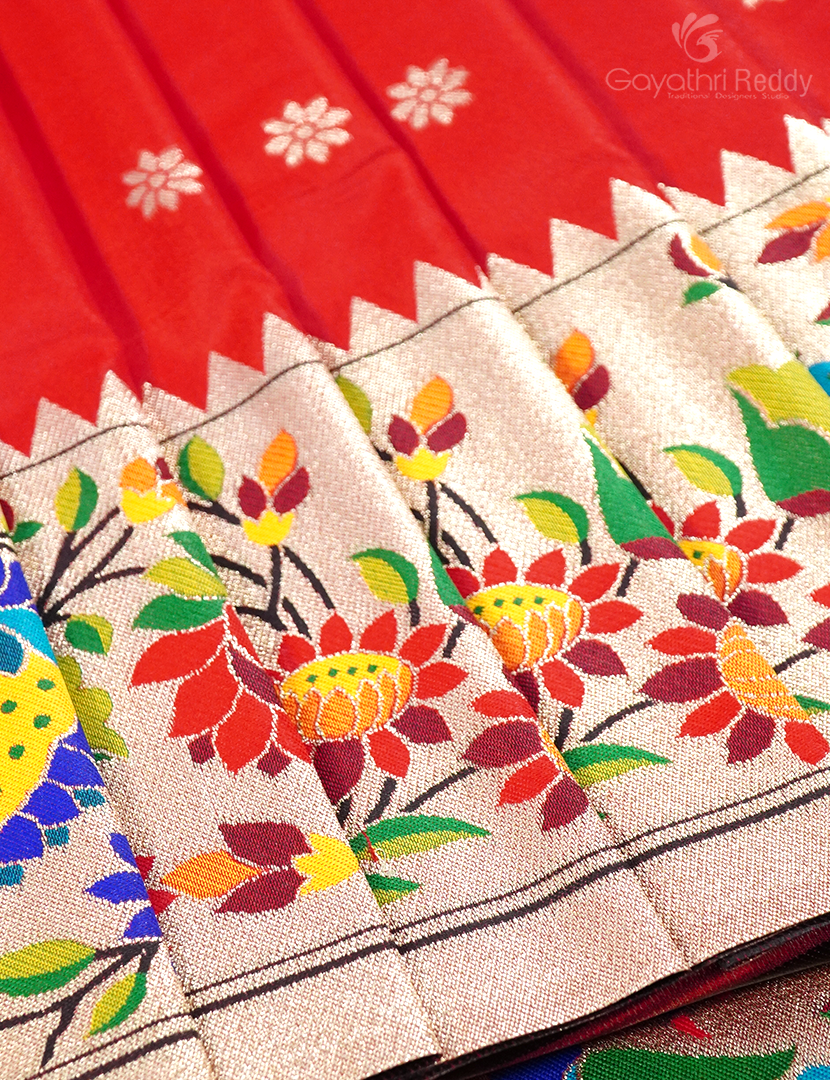 SEMI PAITHANI SAREE-SPS81