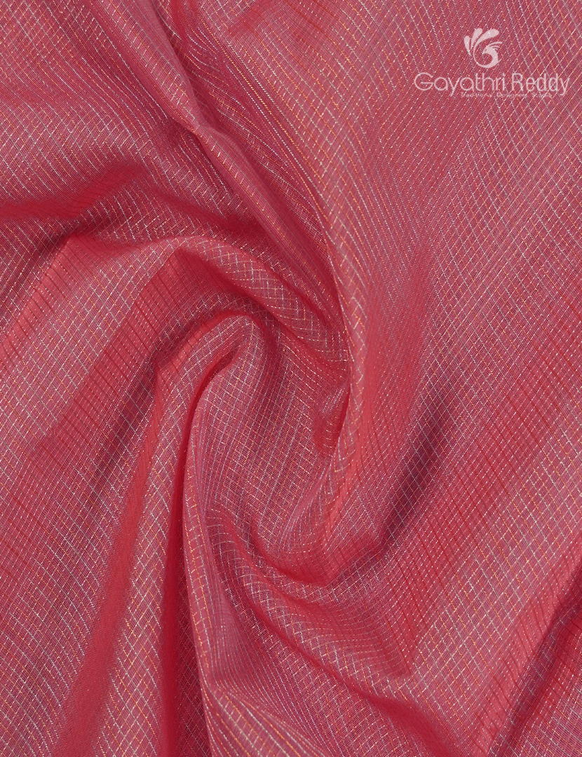 Pure Kanchipuram Sico Saree in Blush Pink