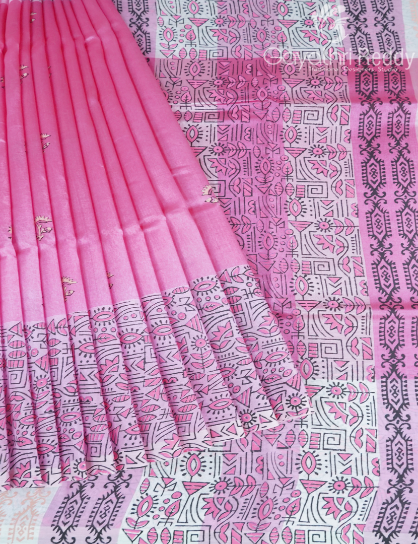 MANGALAGIRI PRINTED SAREE-MP125