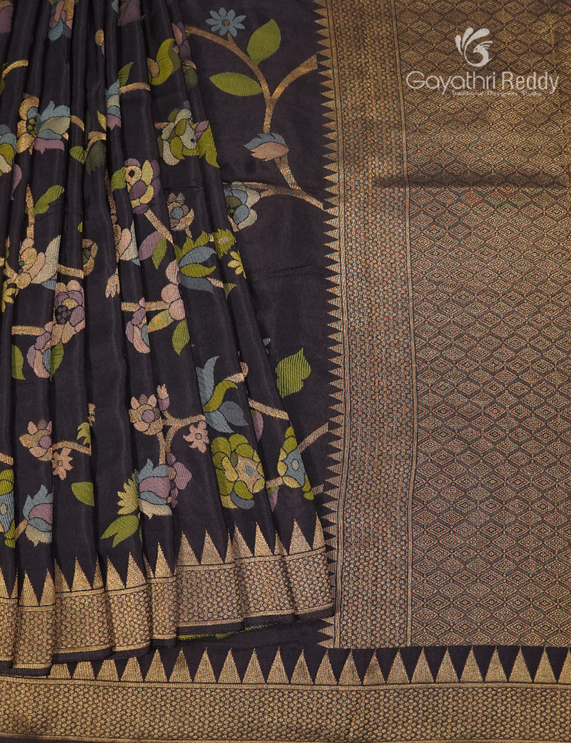 Pure Satin Silk Saree-PST16