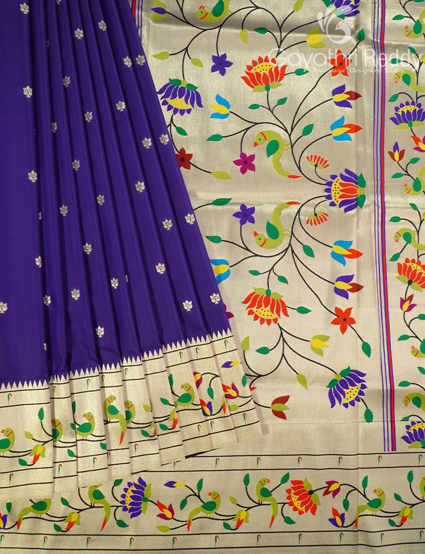 SEMI PAITHANI SAREE-SPS104