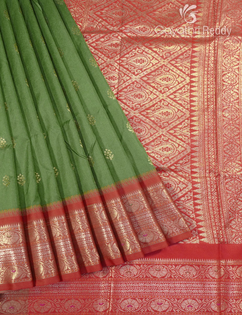 SEMI KATAN SAREE-SKN163