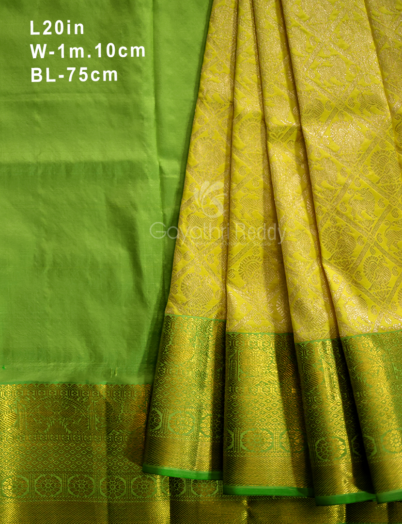 PURE KANCHI PATTU LEHENGA-KPL627