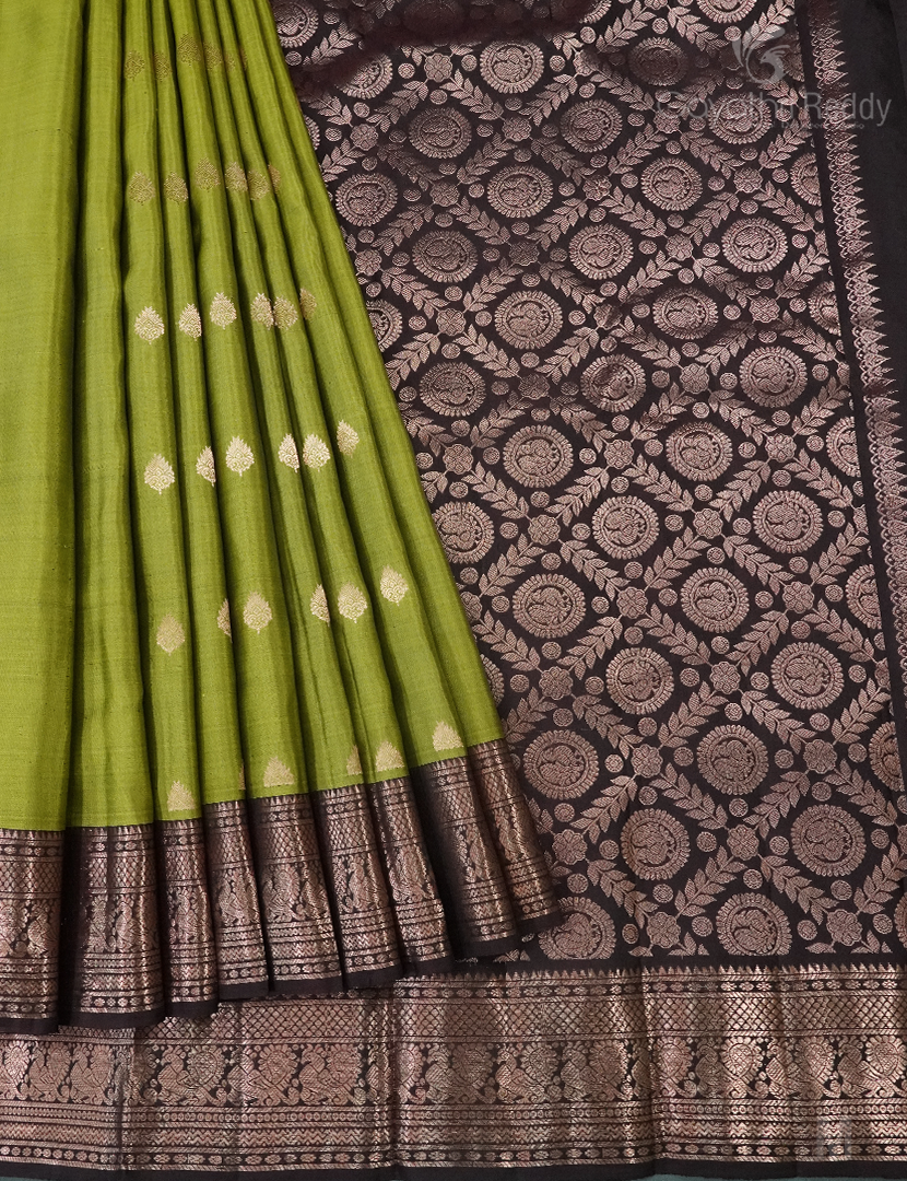 PURE KANCHI PATTU MEDIUM BORDER-KP7779