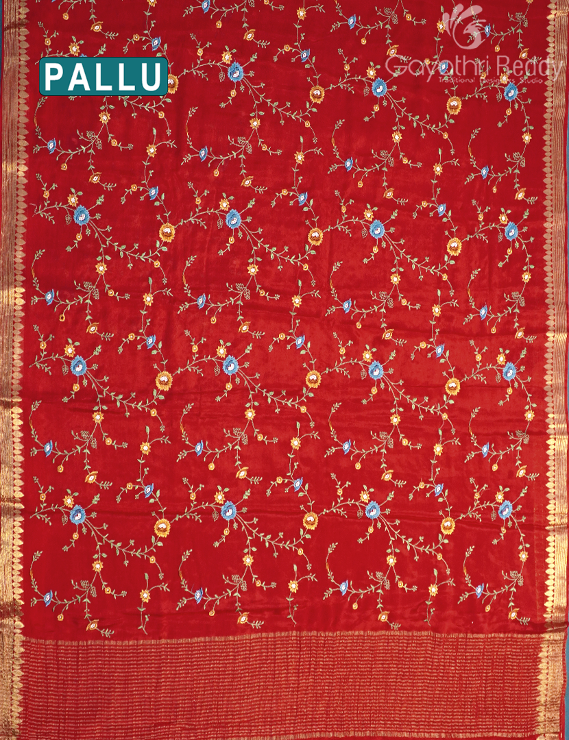 CHINON CHIFFON SAREE-PCF302