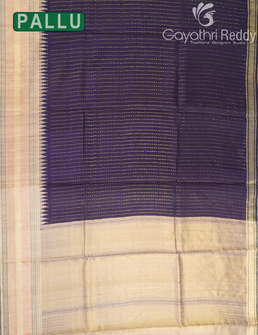 PURE KHADI PATTU SAREE-KHP1368