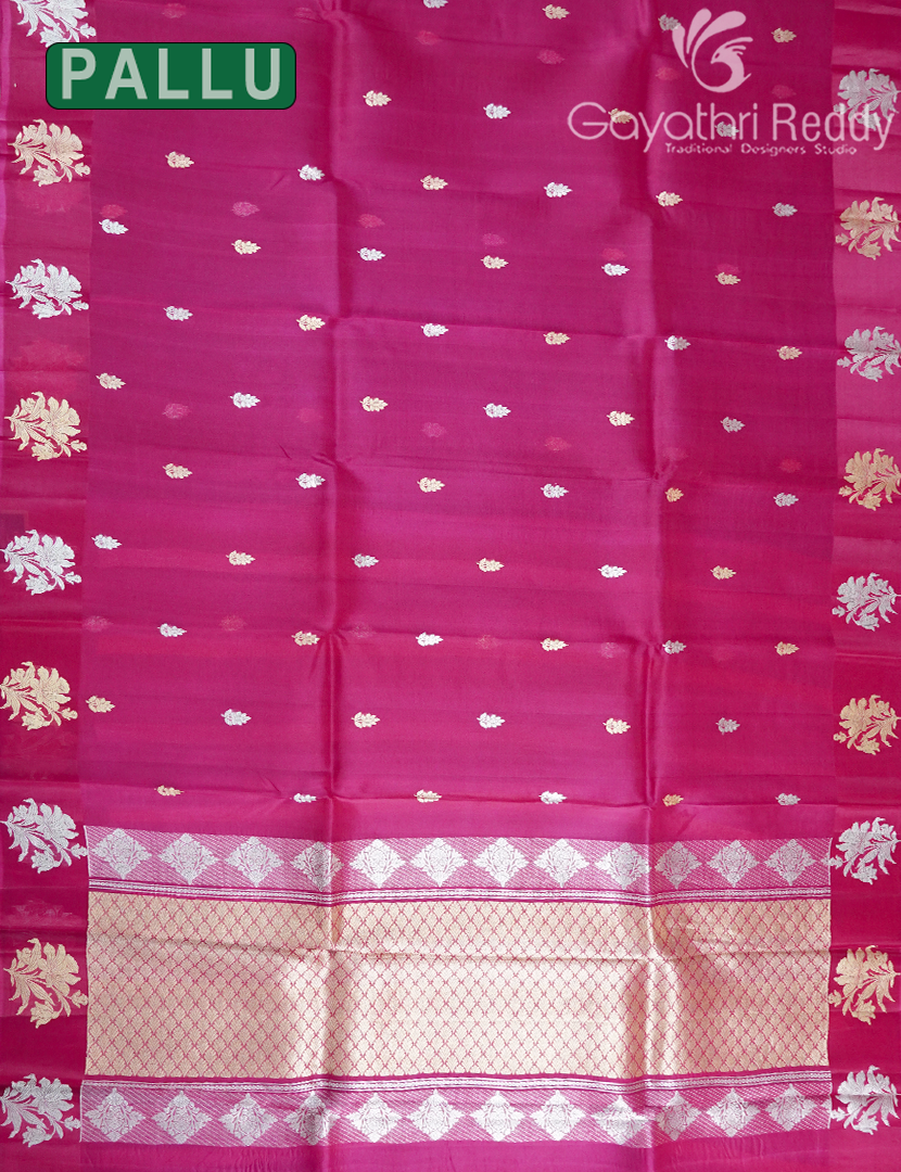 PURE BANARAS KORA SILK-BKS125