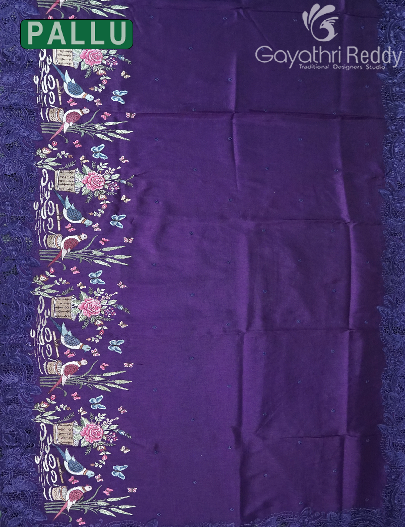 SEMI DUPION SILK SAREE-SDS120