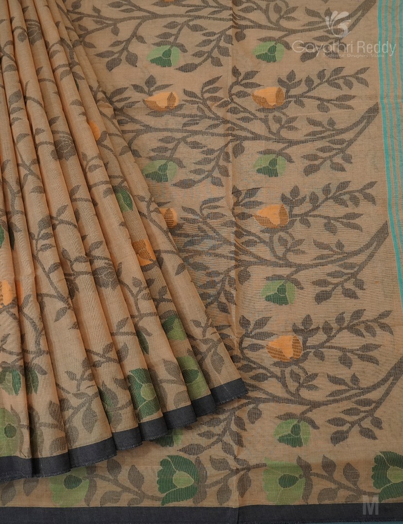 JAMDANI COTTON(WITHOUT BLOUSE)-JMC429