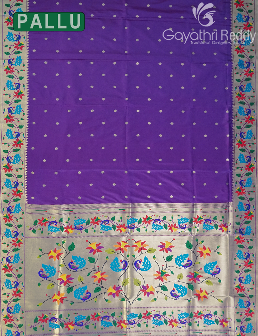 SEMI PAITHANI SAREE-SPS30