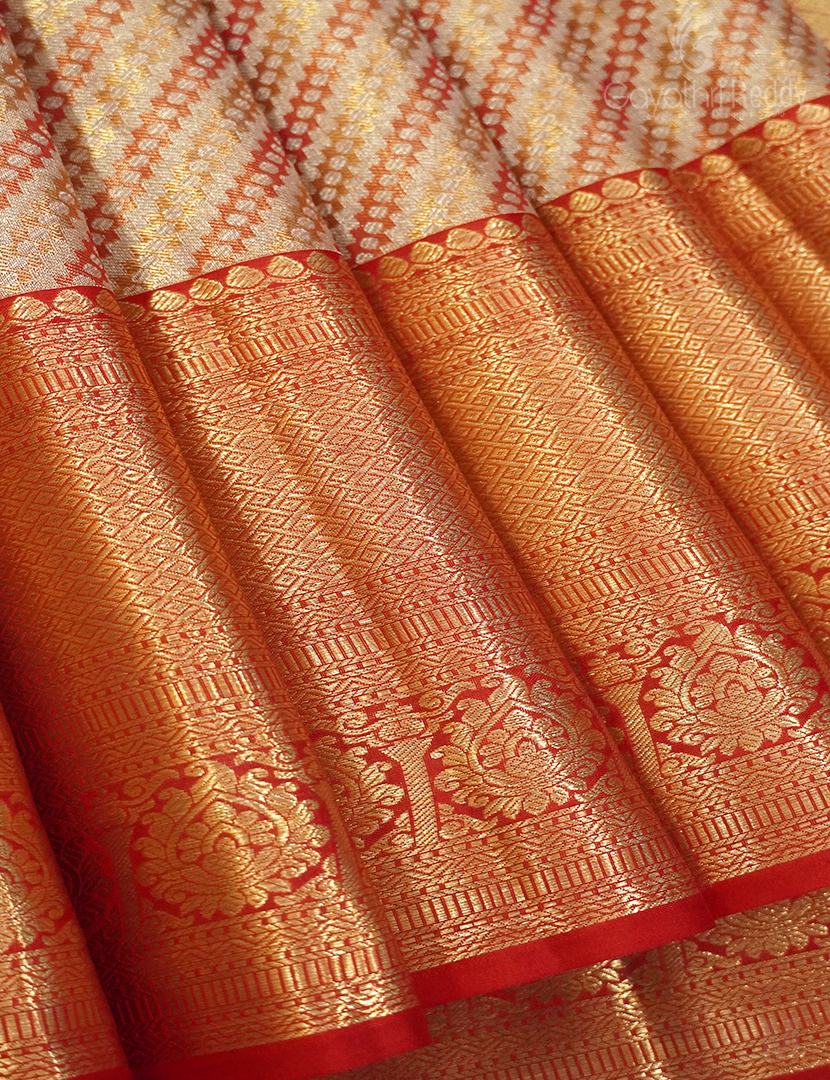 PURE KANCHI TISSUE PATTU-KP6797