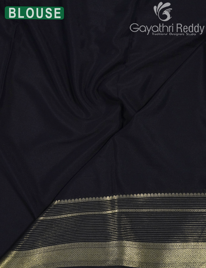 SEMI MYSORE CREPE SAREE-SMC373