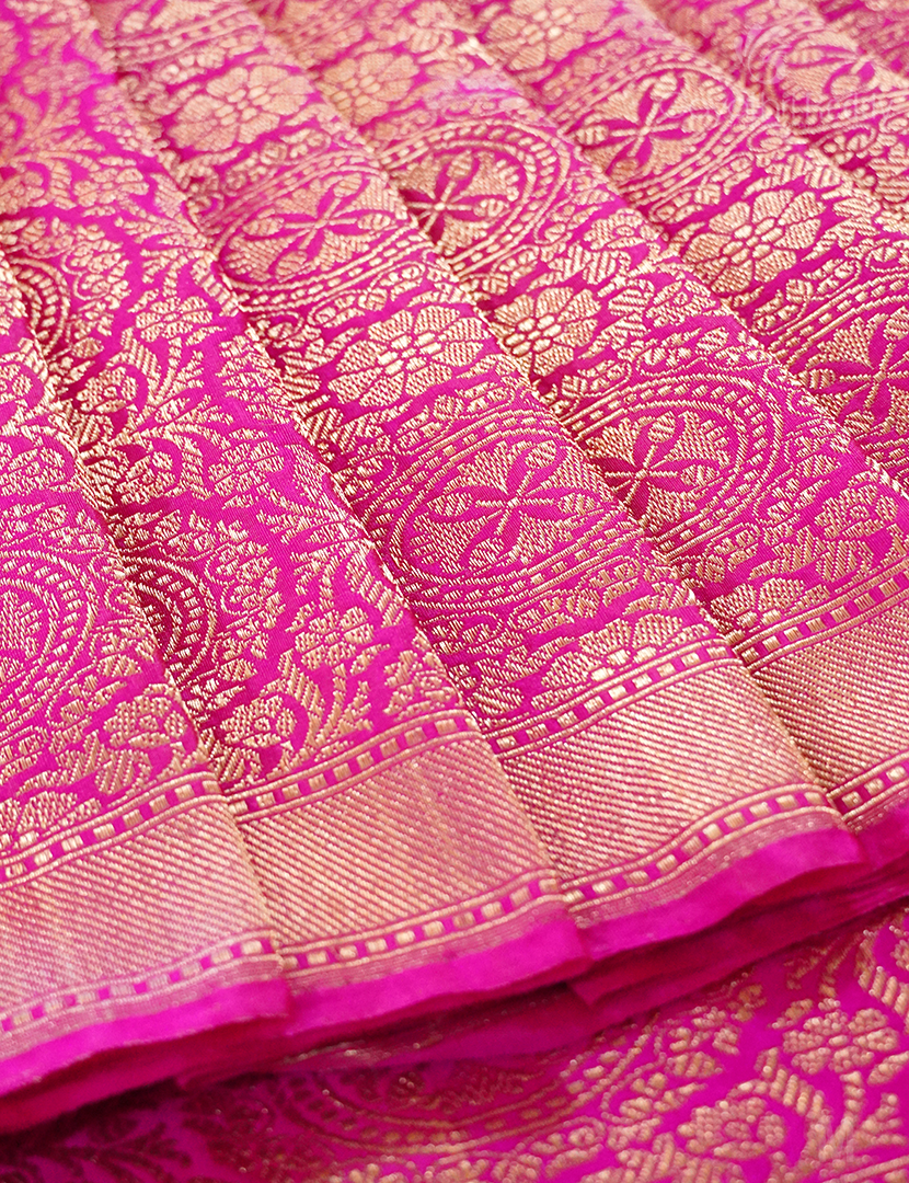 PURE BANARAS KORA SILK-BKS109