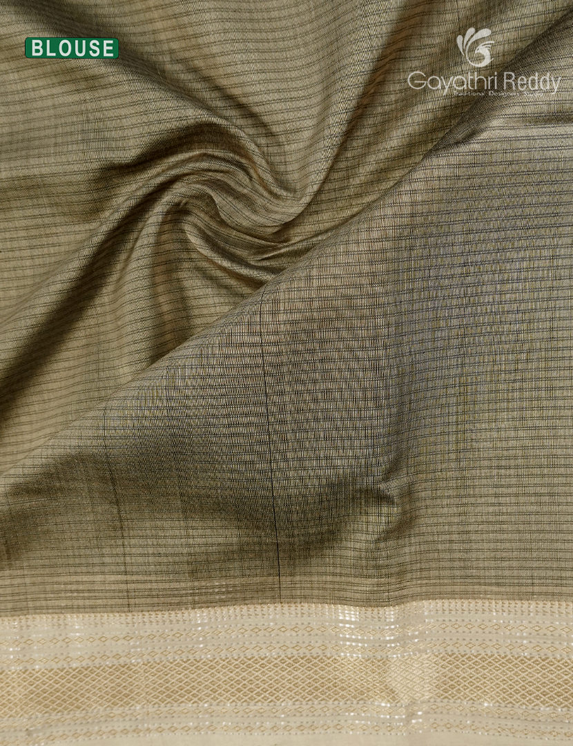 PURE CHANDERI MEDIUM BORDER SAREES -CPS1192