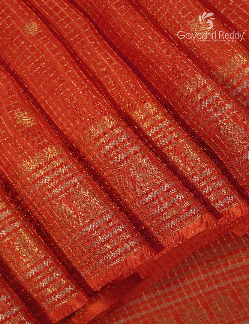 Semi Mysore Crepe Saree-SMC610