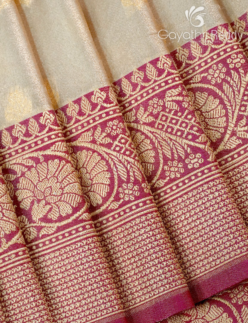BANARAS TISSUE SAREE-BTK178