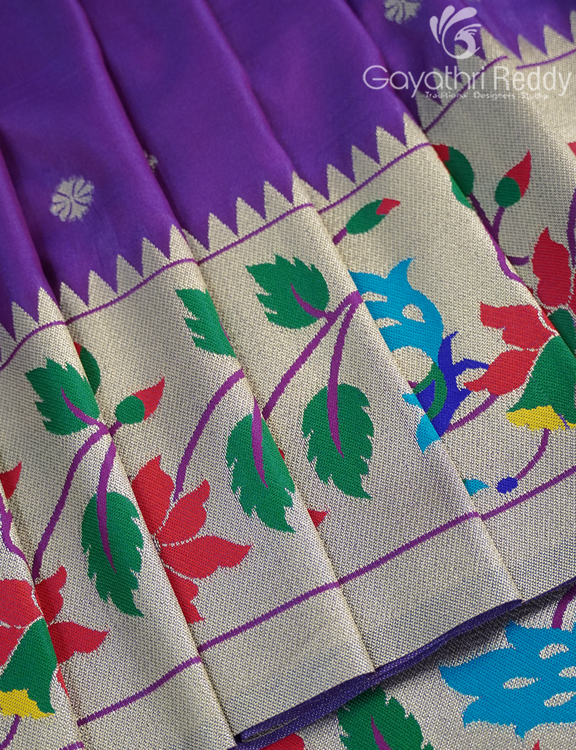 SEMI PAITHANI SAREE-SPS30