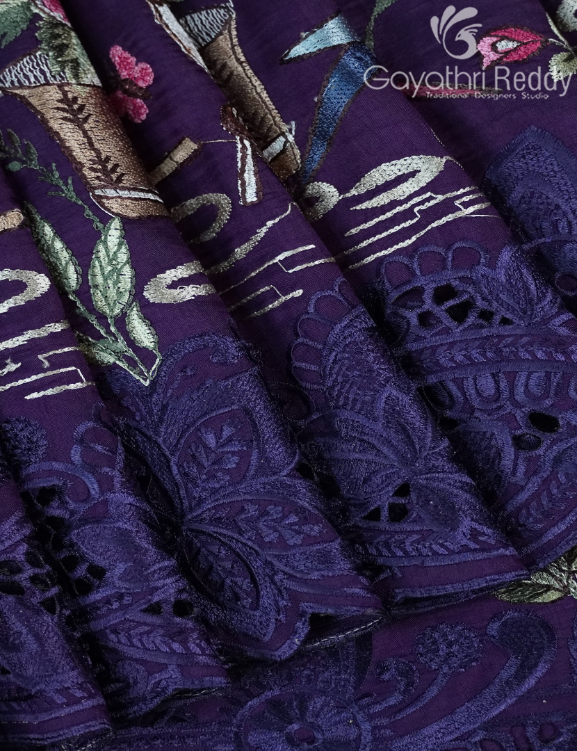 SEMI DUPION SILK SAREE-SDS120