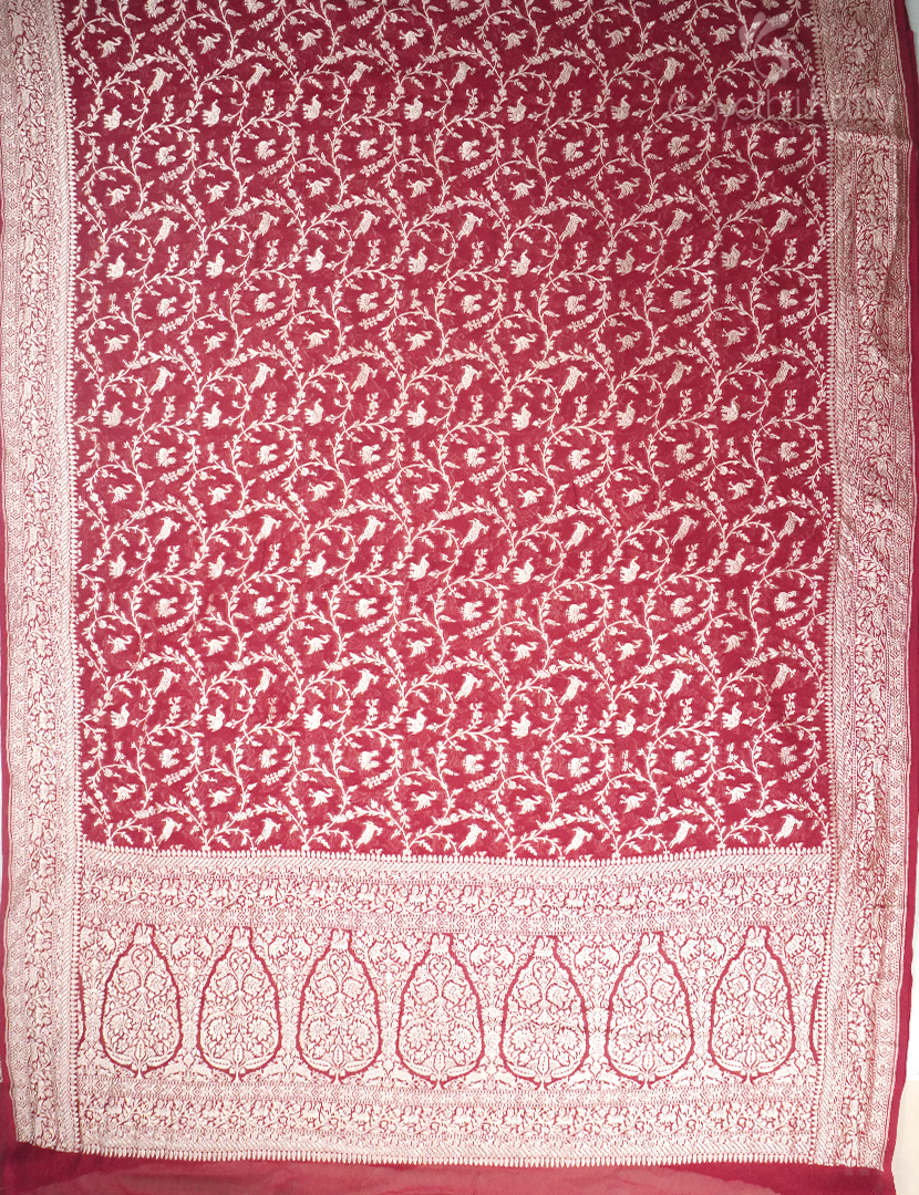 PURE BANARAS GEORGETTE KADDI-BG641