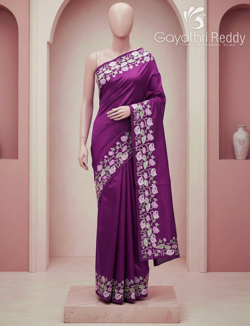 SEMI DUPION SILK WORK-SDSW9